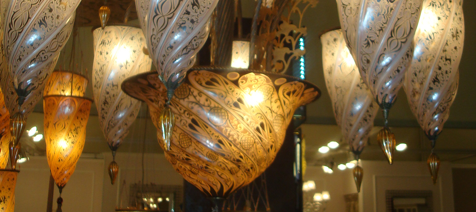 Венецианское стекло в производстве люстр