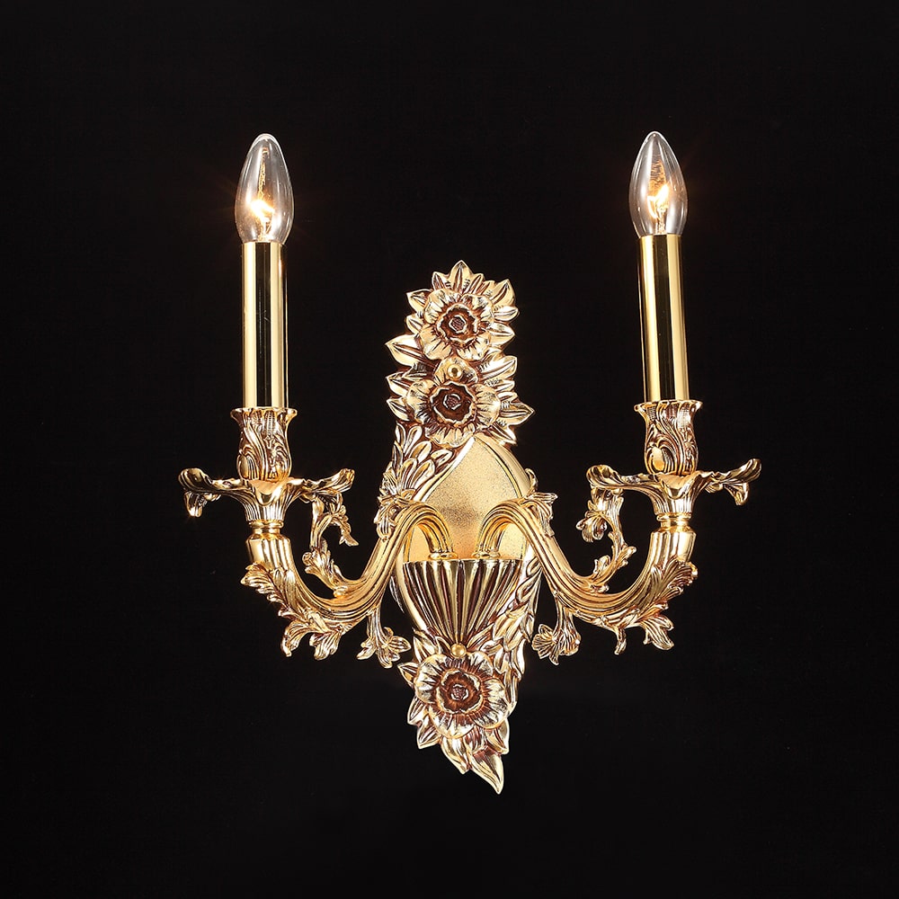 Настенный светильник FIRENZE W1780.2 antique gold