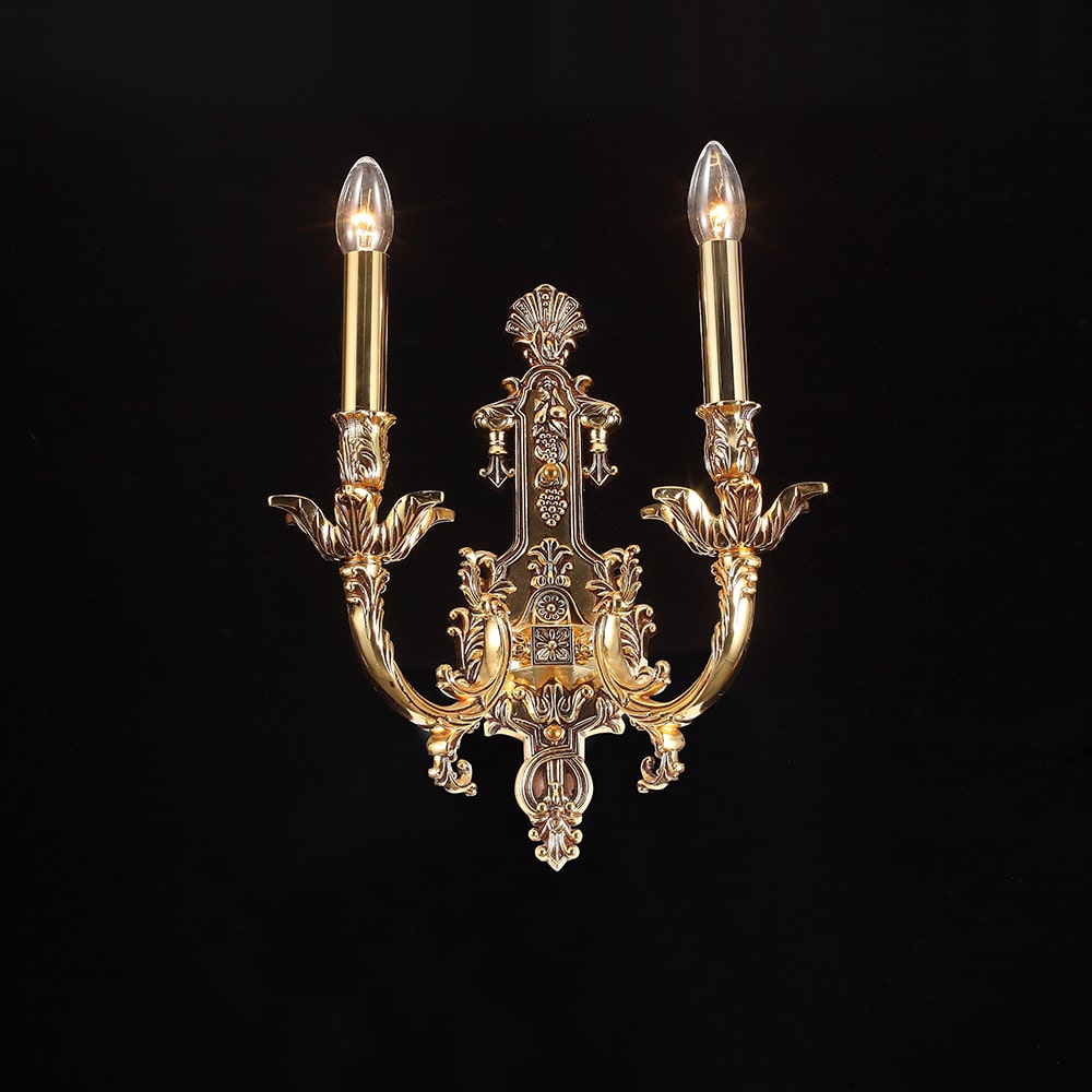 Настенный светильник FIRENZE W1781.2 antique gold
