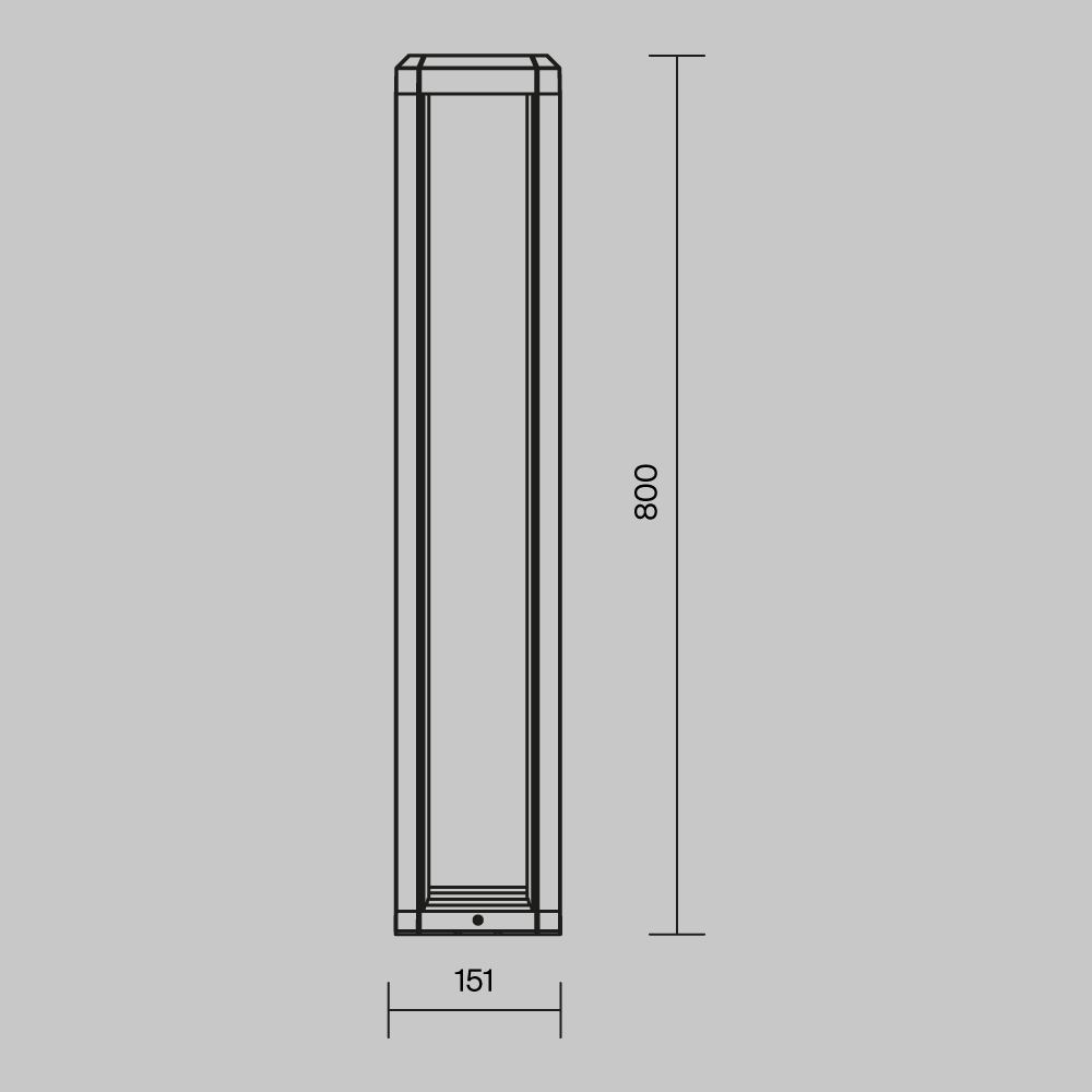 Уличный фонарь O019FL-L12GR3K Уличный фонарь O019FL-L12GR3K