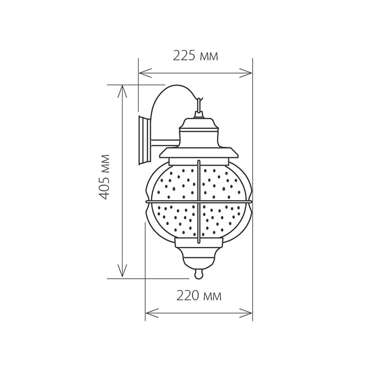 Настенный светильник Regul D GLXT-1475D