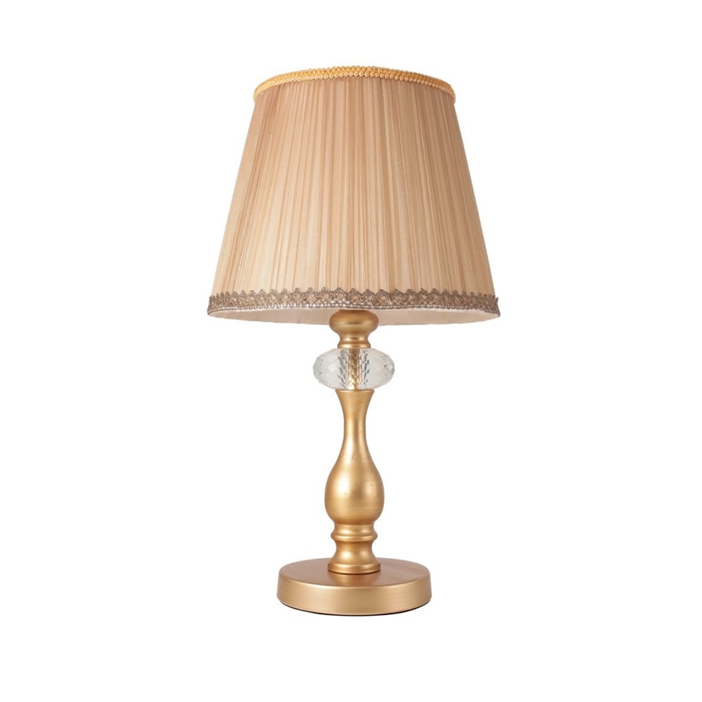 Настольная лампа ALEGRIA LG1 GOLD-BROWN