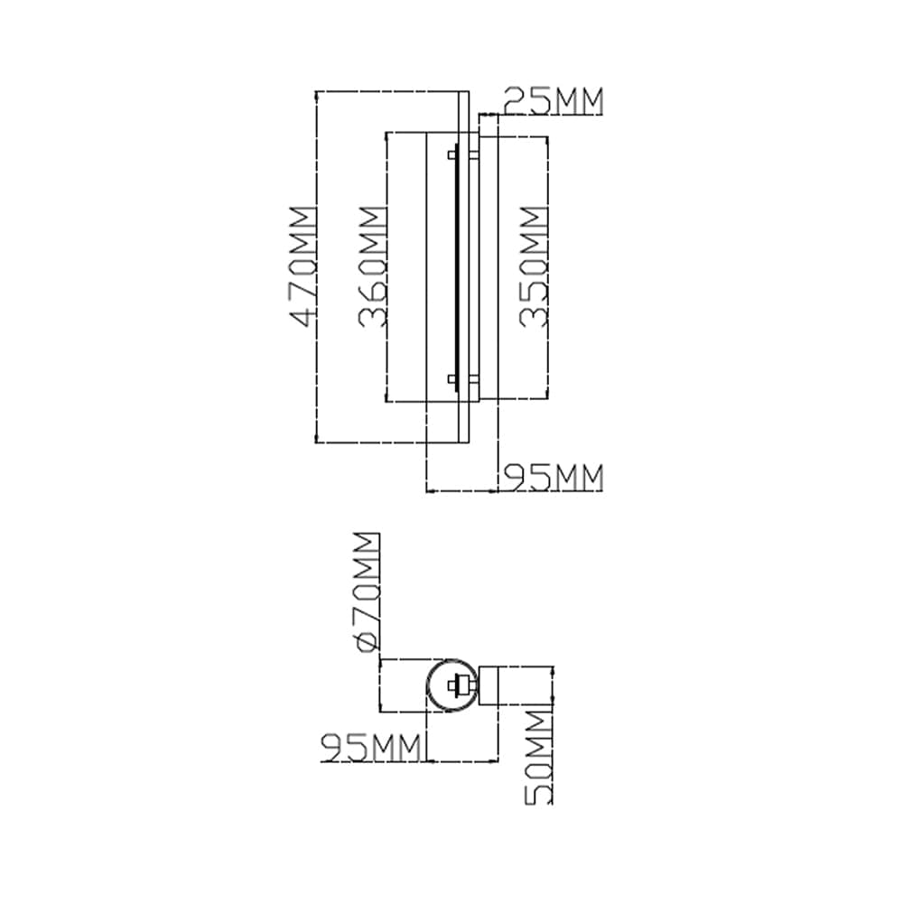 Настенный светильник TUNNEL AP10 LED BRASS Настенный светильник TUNNEL AP10 LED BRASS