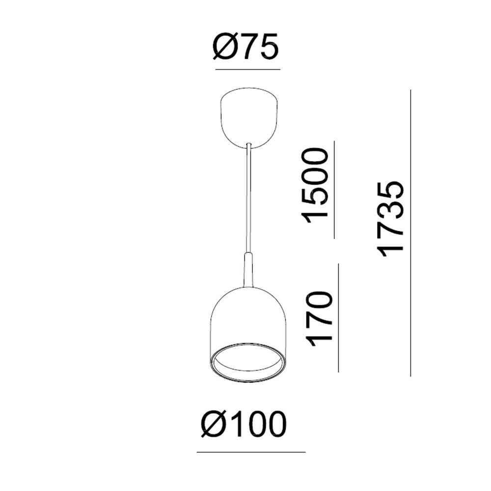 Светильник подвесной DE-314 white Светильник подвесной DE-314 white