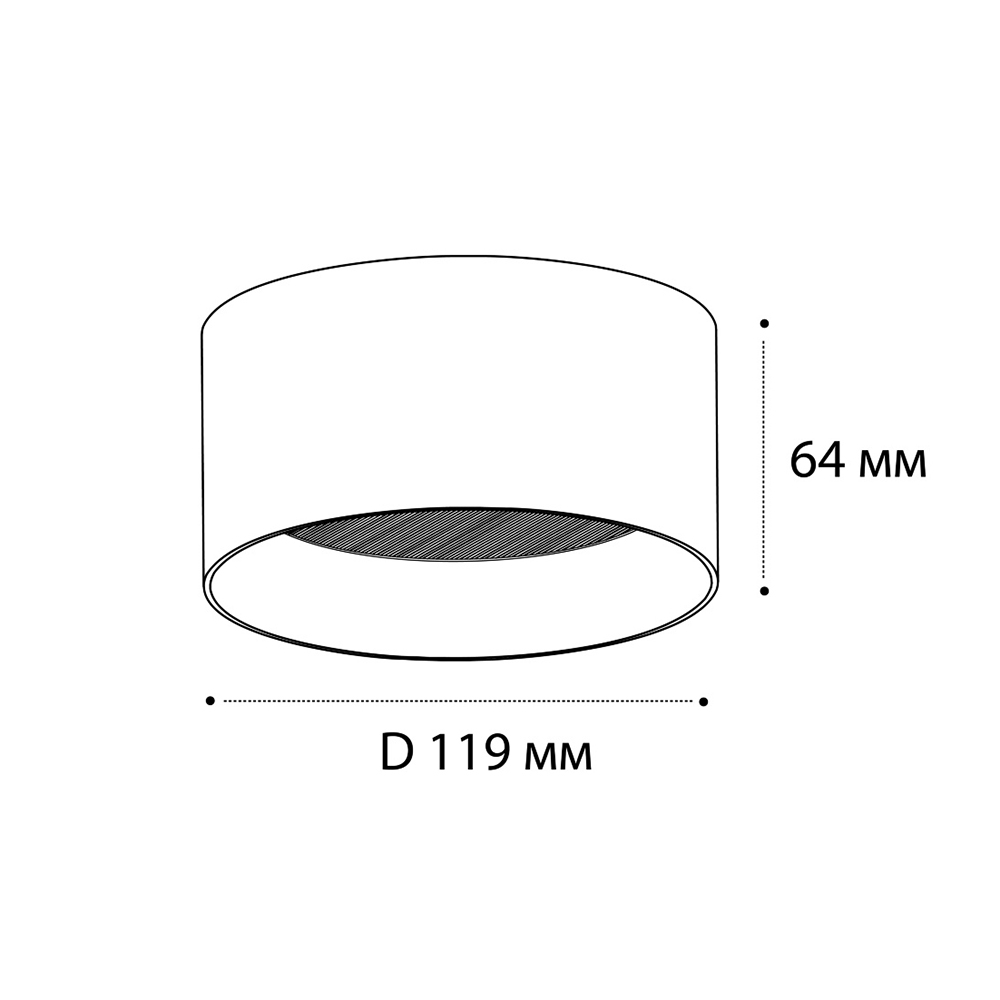 Светильник потолочный IT02-004 black 3000K Светильник потолочный IT02-004 black 3000K