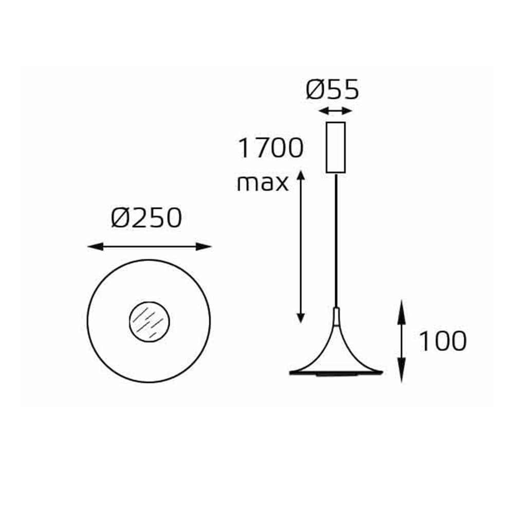 Светильник подвесной IT03-339 grey Светильник подвесной IT03-339 grey