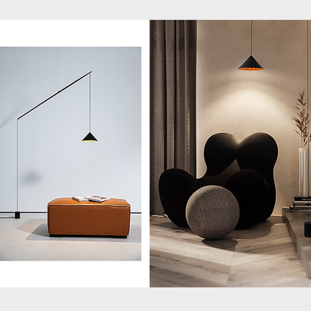 Светильник подвесной IT03-1429 black/orange Светильник подвесной IT03-1429 black/orange