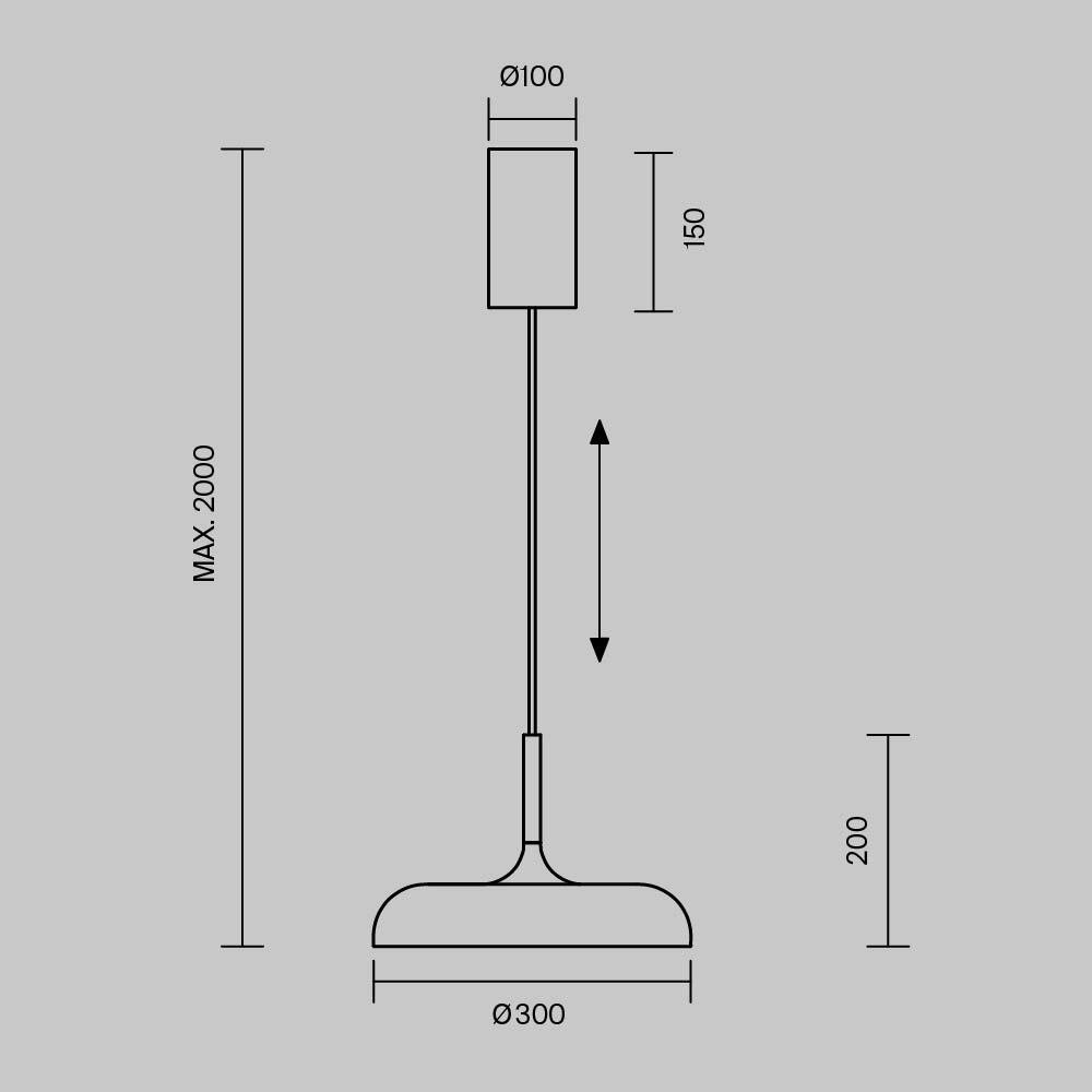 Светильник подвесной MOD189PL-L30W3K Светильник подвесной MOD189PL-L30W3K