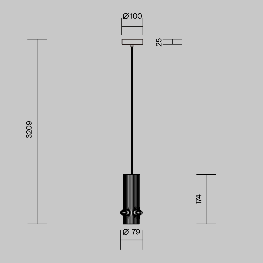 Светильник подвесной MOD430PL-L5W3K1 Светильник подвесной MOD430PL-L5W3K1