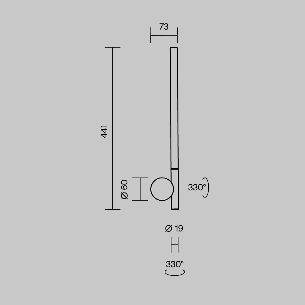 Настенный светильник MOD432WL-L6B3K Настенный светильник MOD432WL-L6B3K