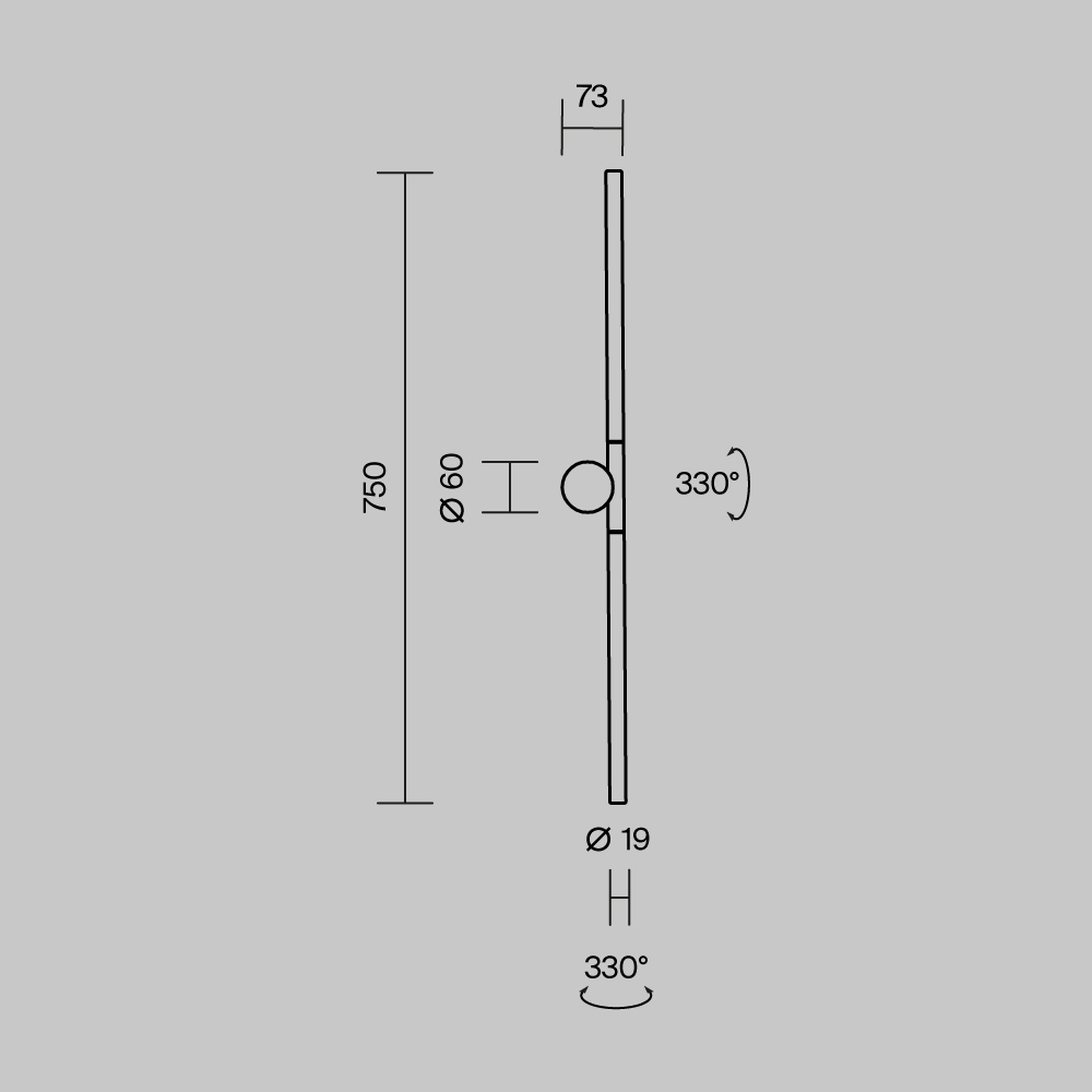Настенный светильник MOD432WL-L9B3K Настенный светильник MOD432WL-L9B3K